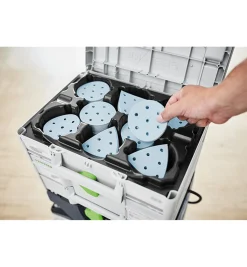 Lee Valley Workshop>Festool Systainer³ Case With Insert For D77/D90/93V Abrasives