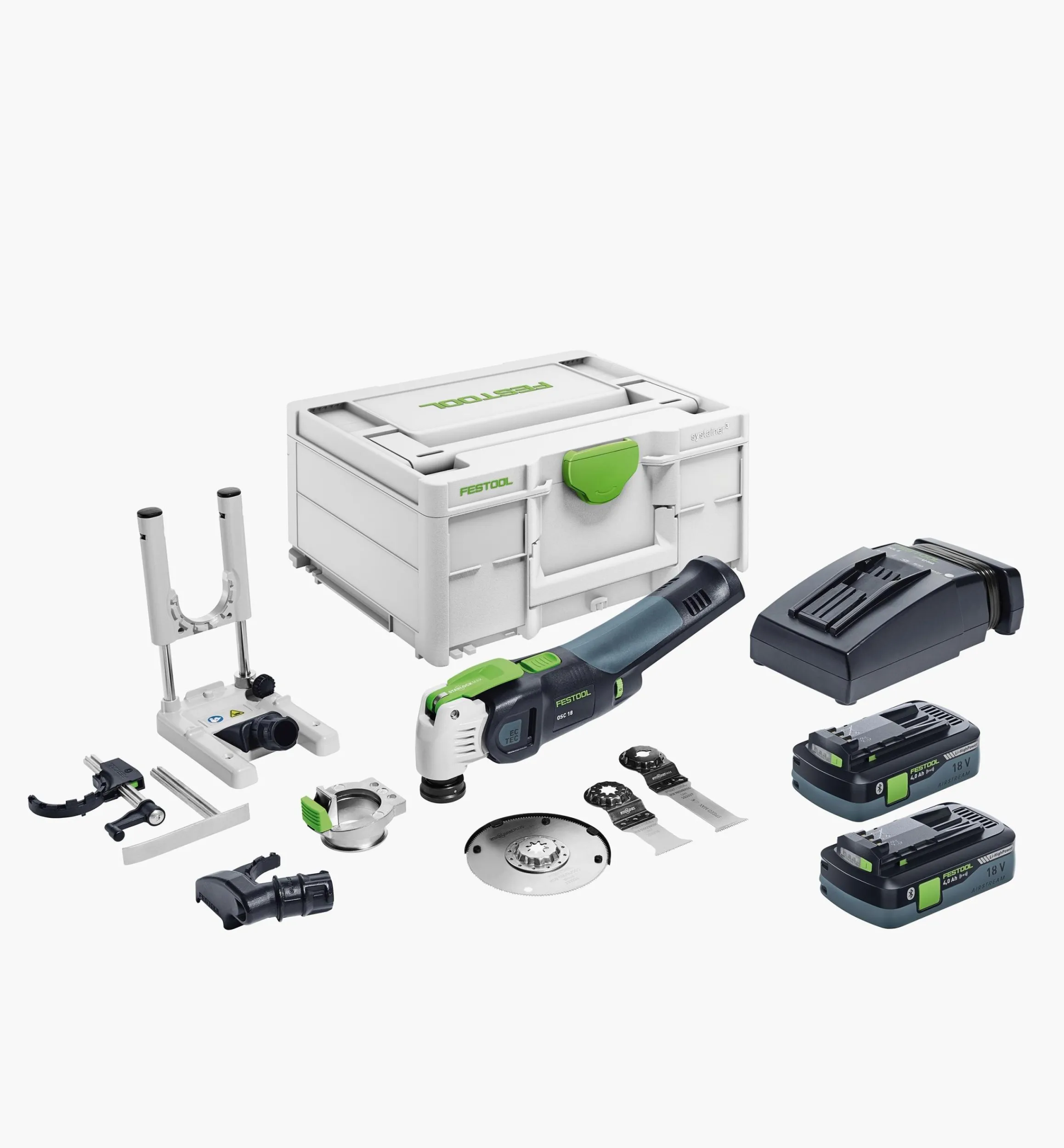 Lee Valley Power Tools>Festool Vecturo OSC 18 Cordless Oscillating Tool