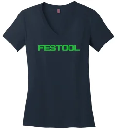 Lee Valley Safety Gear>Festool Women's V-Neck T-Shirt