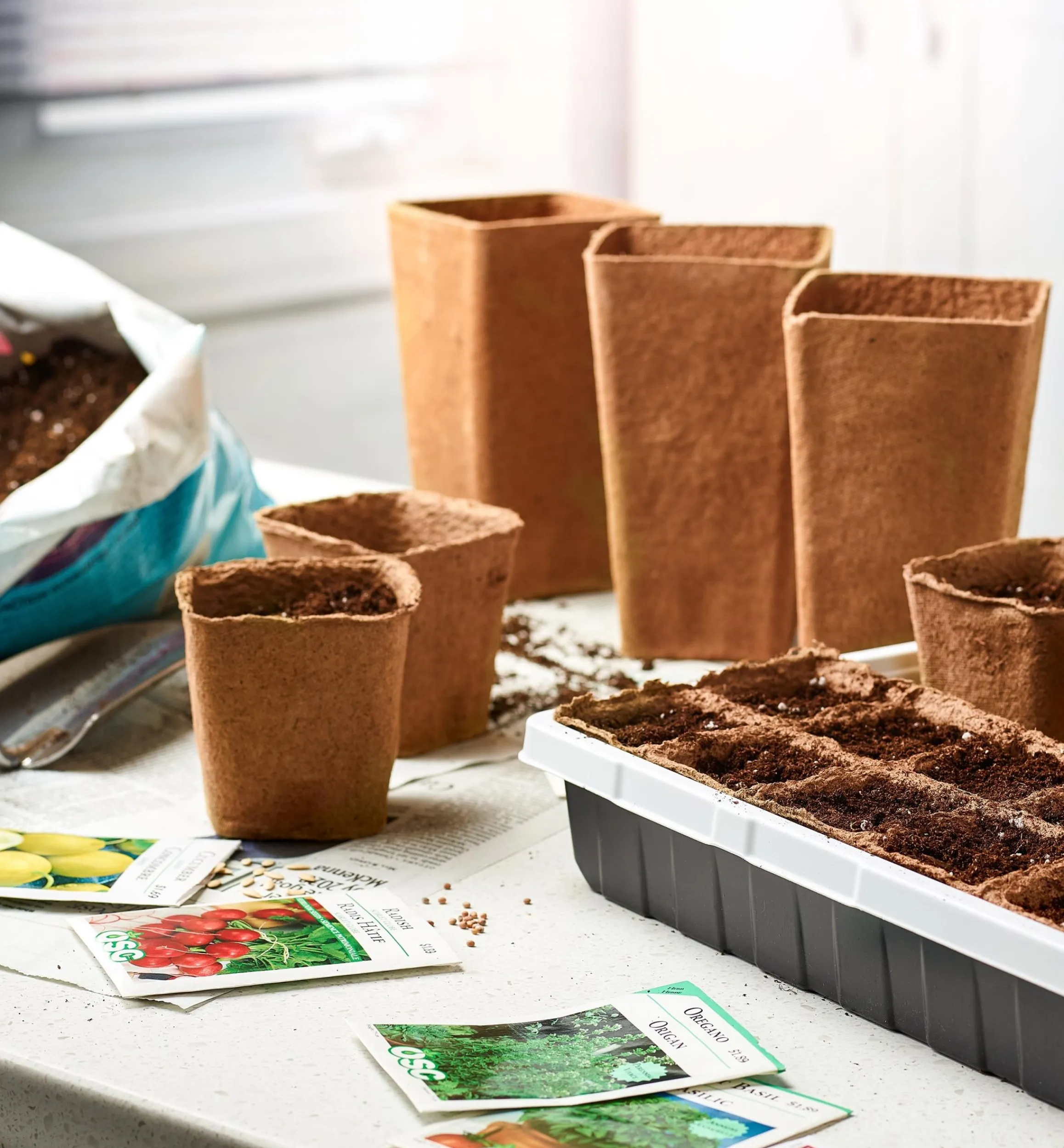 Lee Valley Seed Starting>Fiber Pots