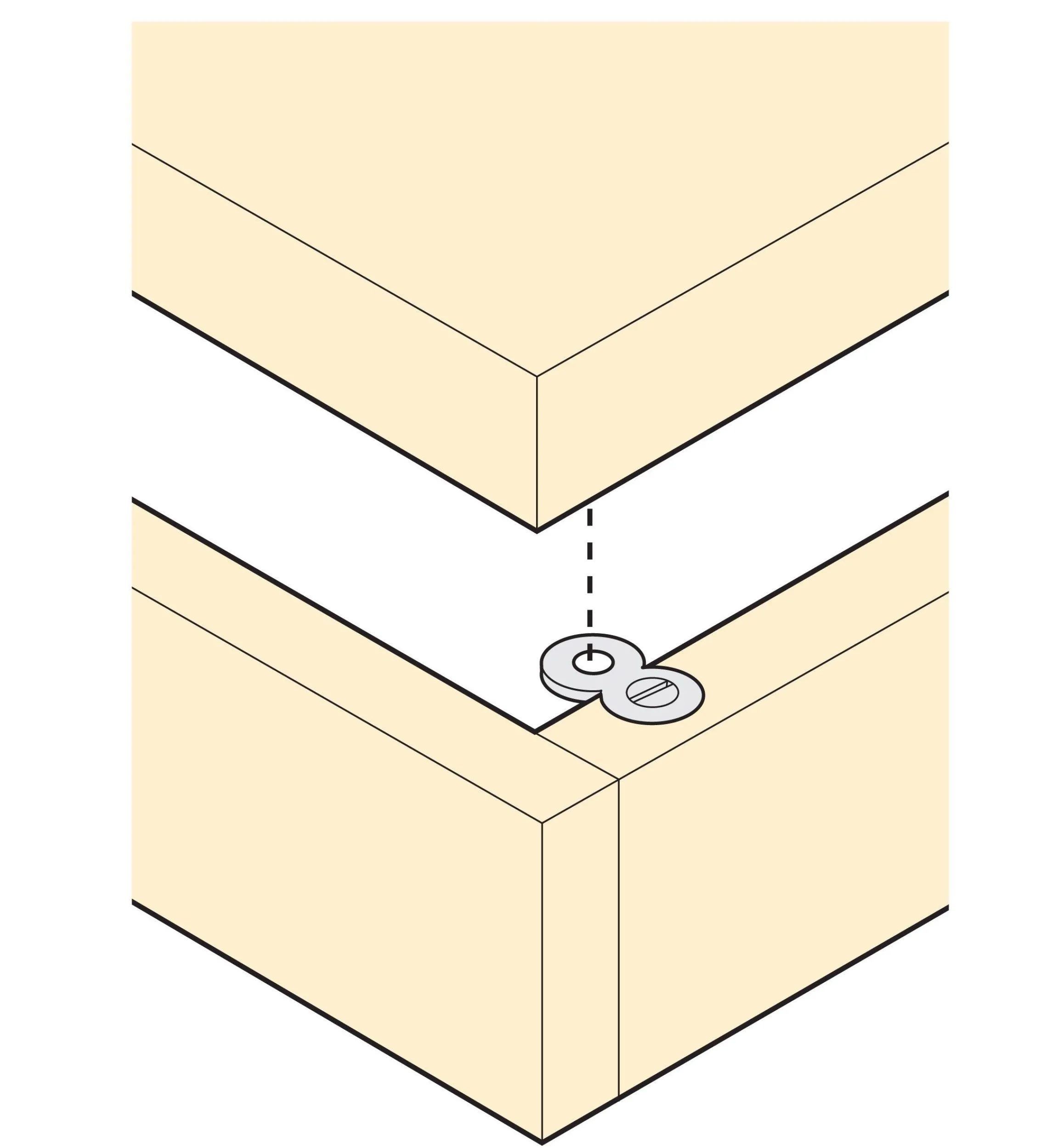 Lee Valley Fasteners>Figure Eight Connectors