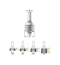 Lee Valley Routing>Finger-Joint Router Bit