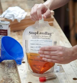 Lee Valley Supplies>Finish Storage Bag