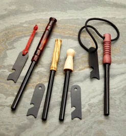 Lee Valley Outdoor Recreation>Firestarter Rod With Multi-Tool Striker