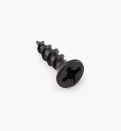 Lee Valley Screws>Flat-Head Black Steel Screws