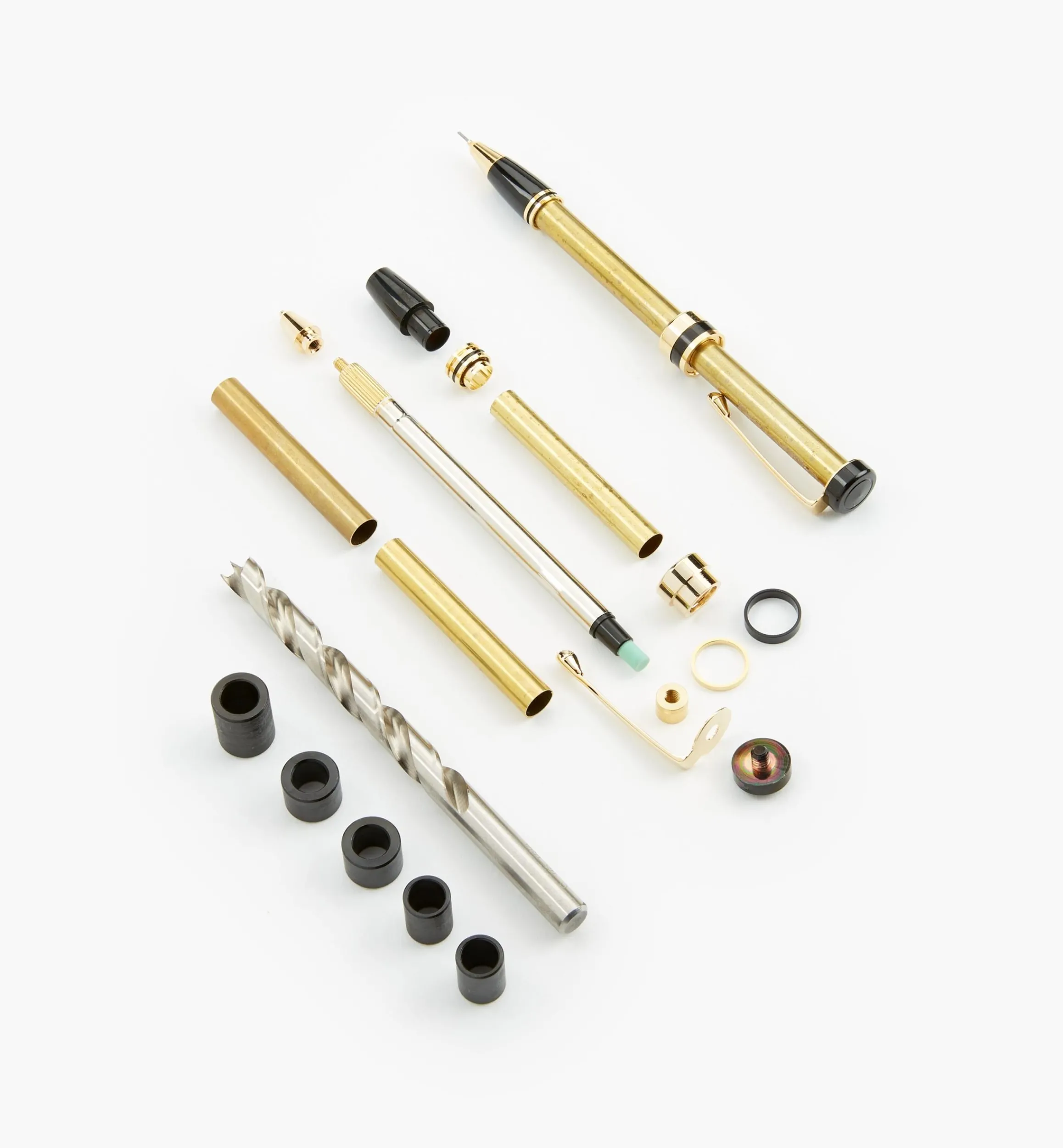 Lee Valley Project Supplies>Flat-Top Double-Twist Pencil Starter Set