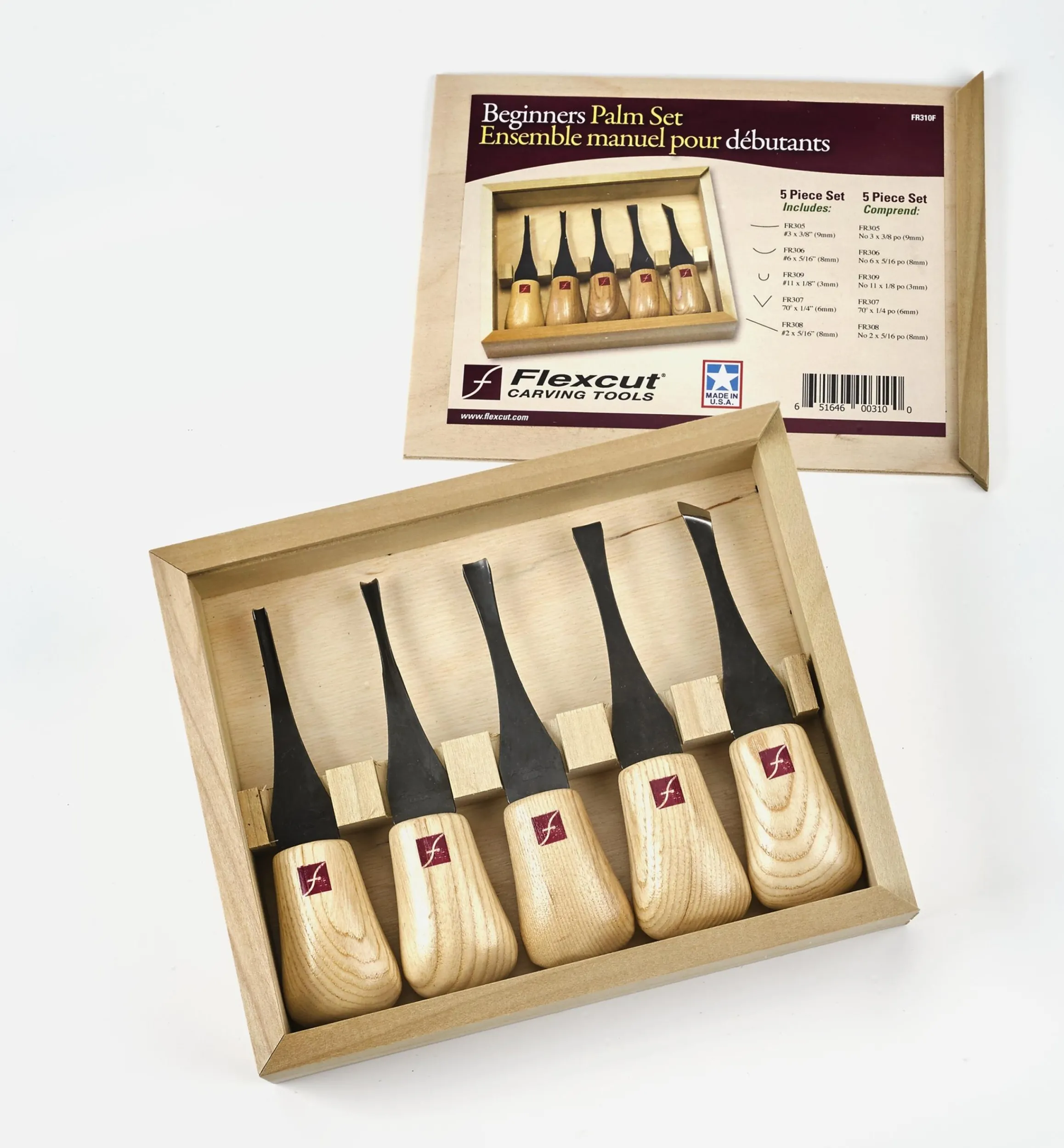 Lee Valley Hand Tools>Flexcut Palm Carving Set