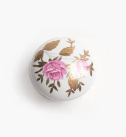 Lee Valley Knobs>Floral Knob