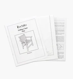 Lee Valley Plans>Folding Chair Plan
