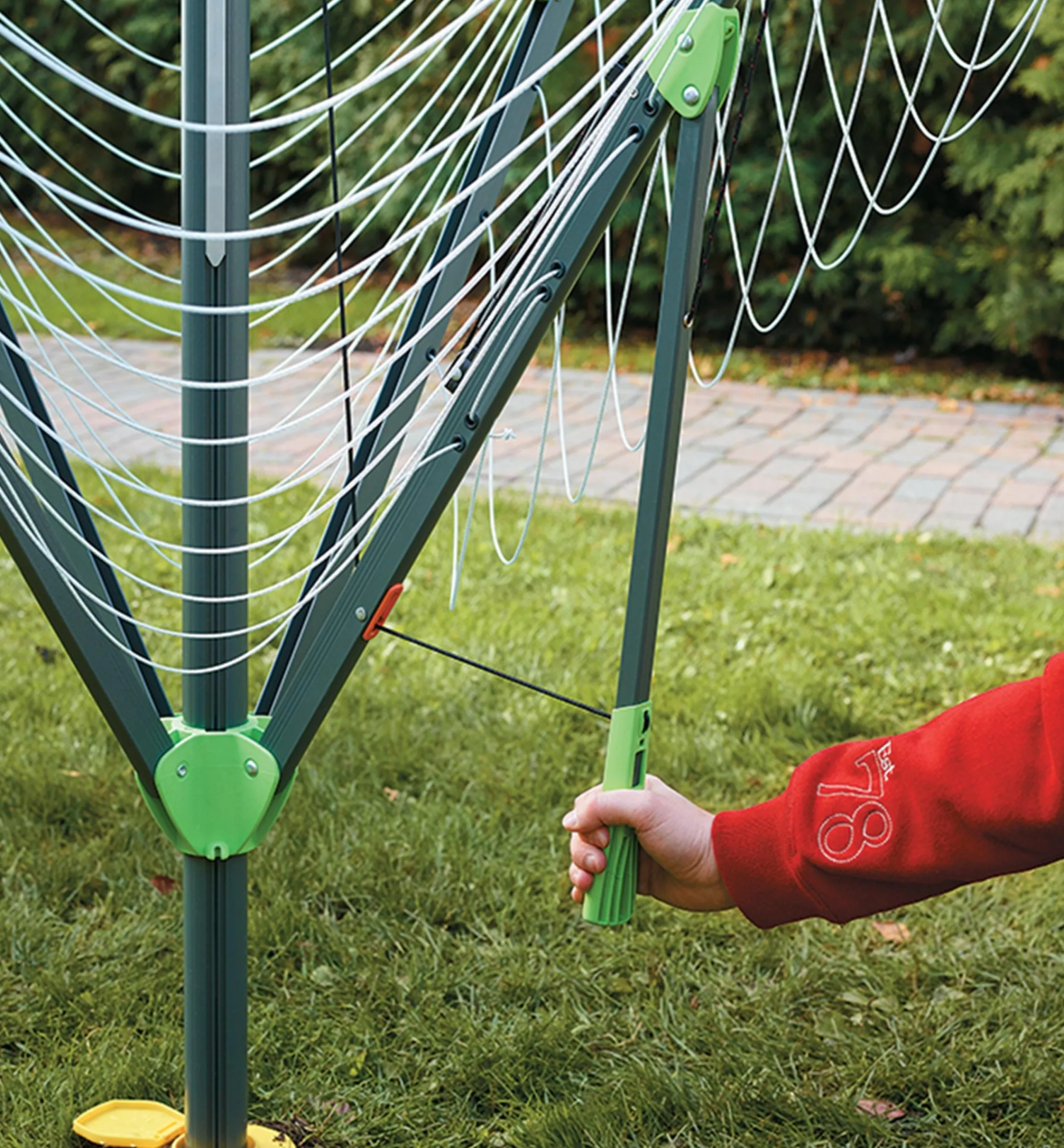 Lee Valley Laundry>Folding Outdoor Clothes Dryer