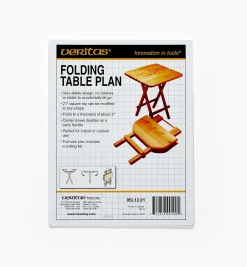 Lee Valley Plans>Folding Table Plan
