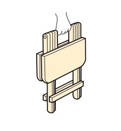 Lee Valley Plans>Folding Table Plan