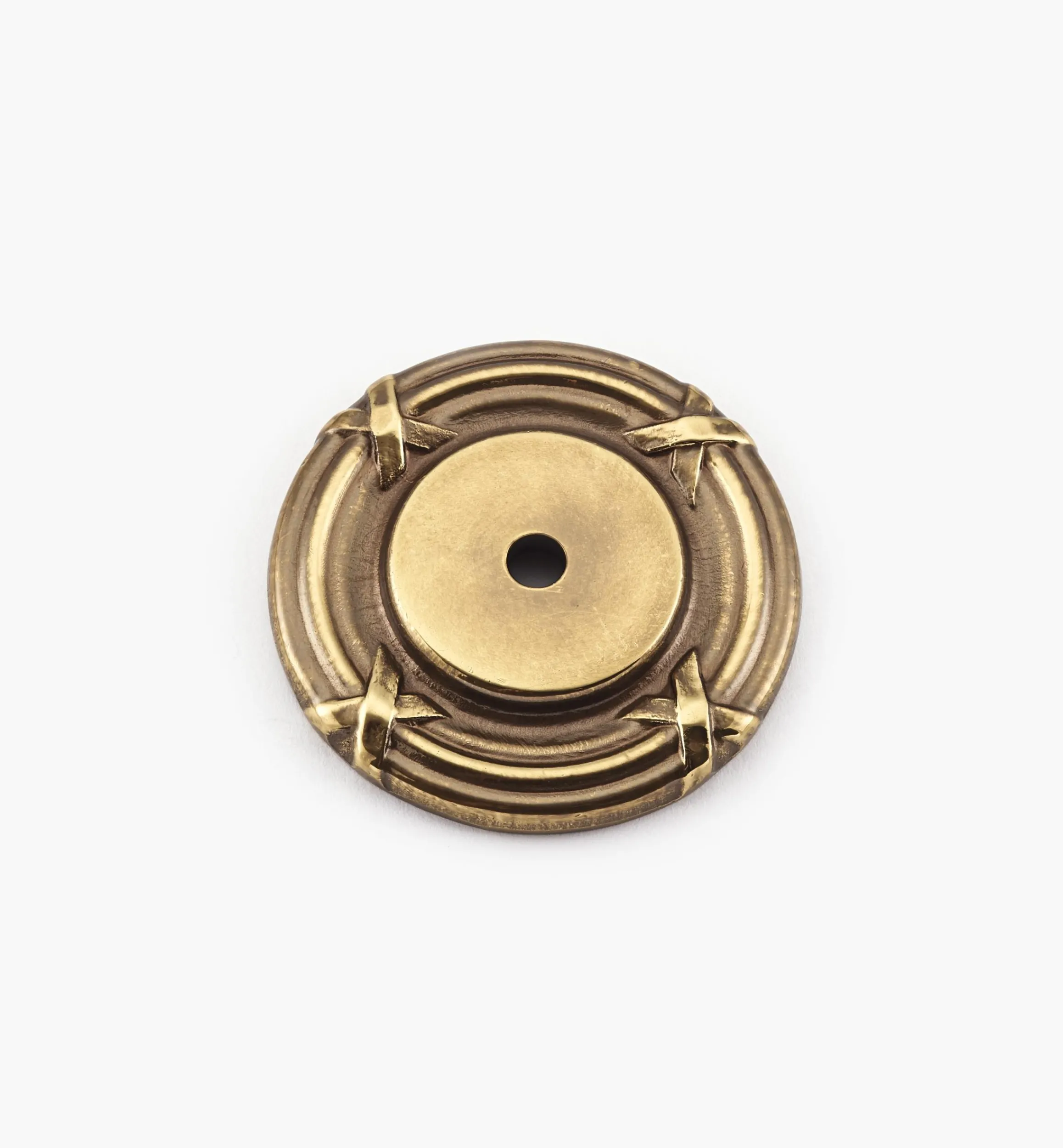 Lee Valley Escutcheons>Forged Brass Backplate