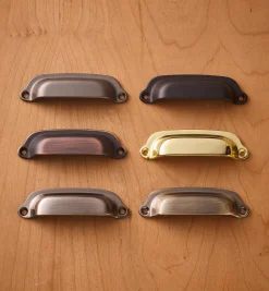 Lee Valley Pulls>Forged Brass Pull