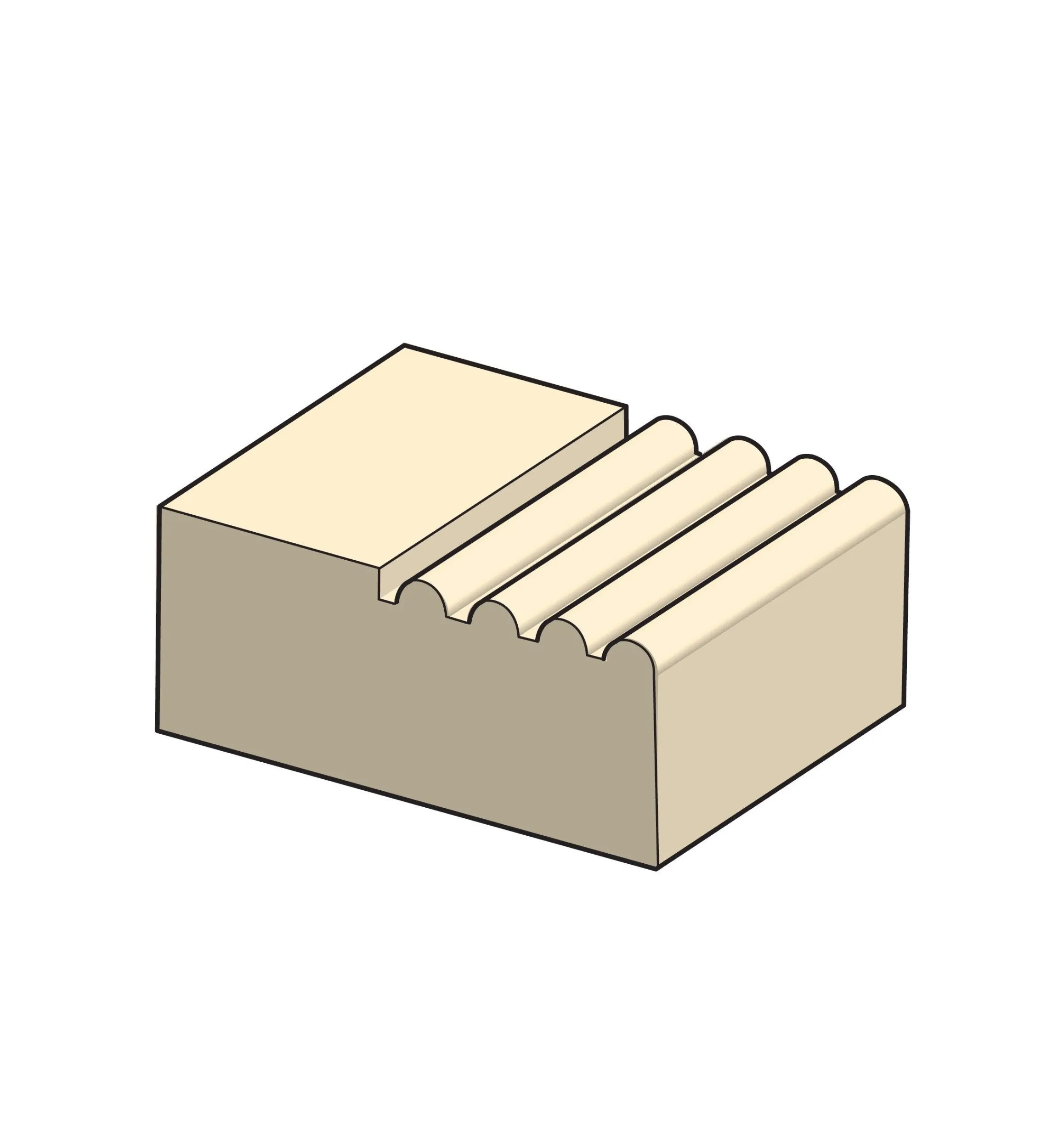 Lee Valley Planes>Four-Reed, PM-V11 Reeding Blades For Veritas Combination Plane
