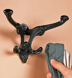 Lee Valley Hooks>Four-Way Coat Hook