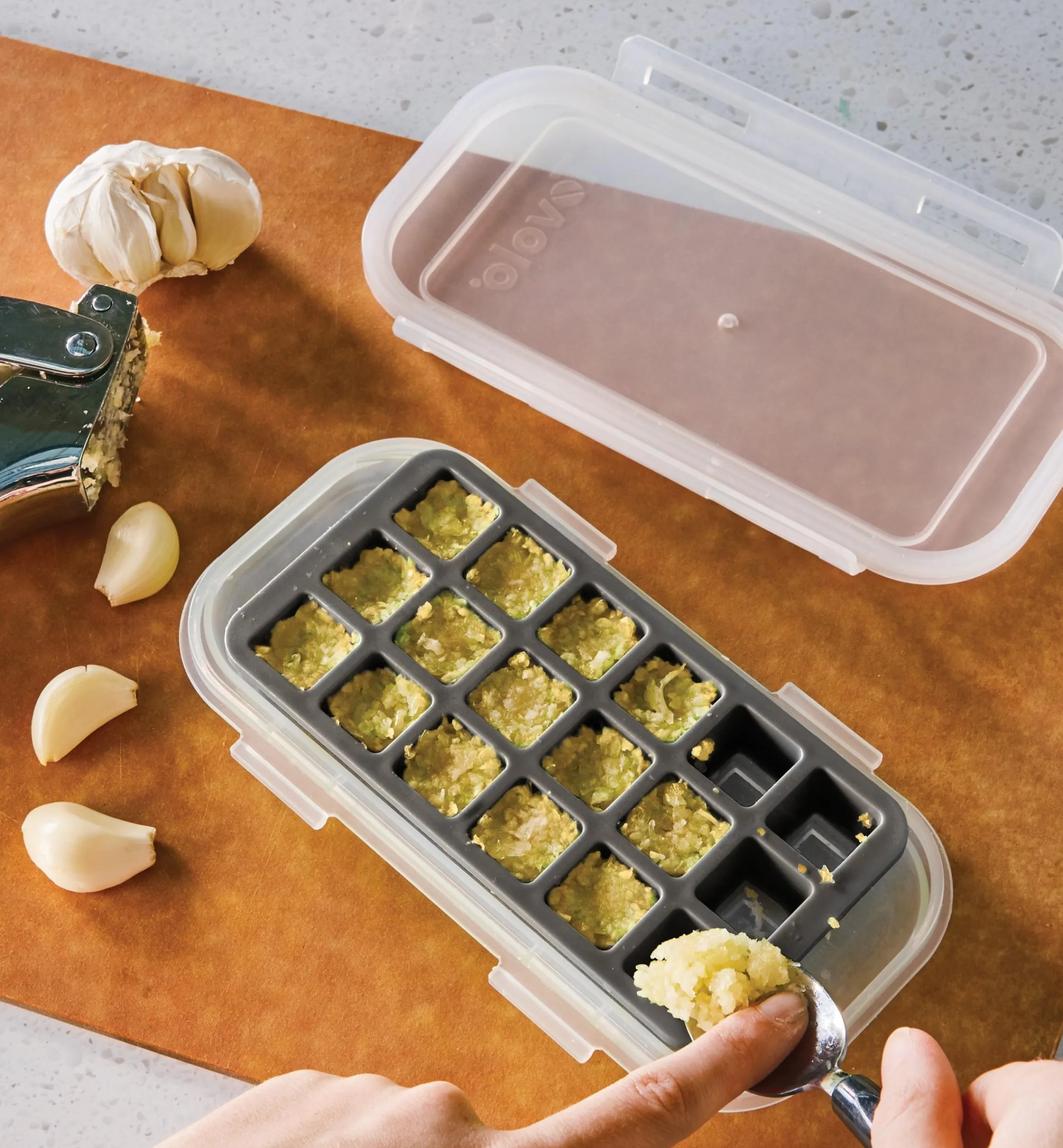 Lee Valley Food Storage>Garlic Freezer Tray