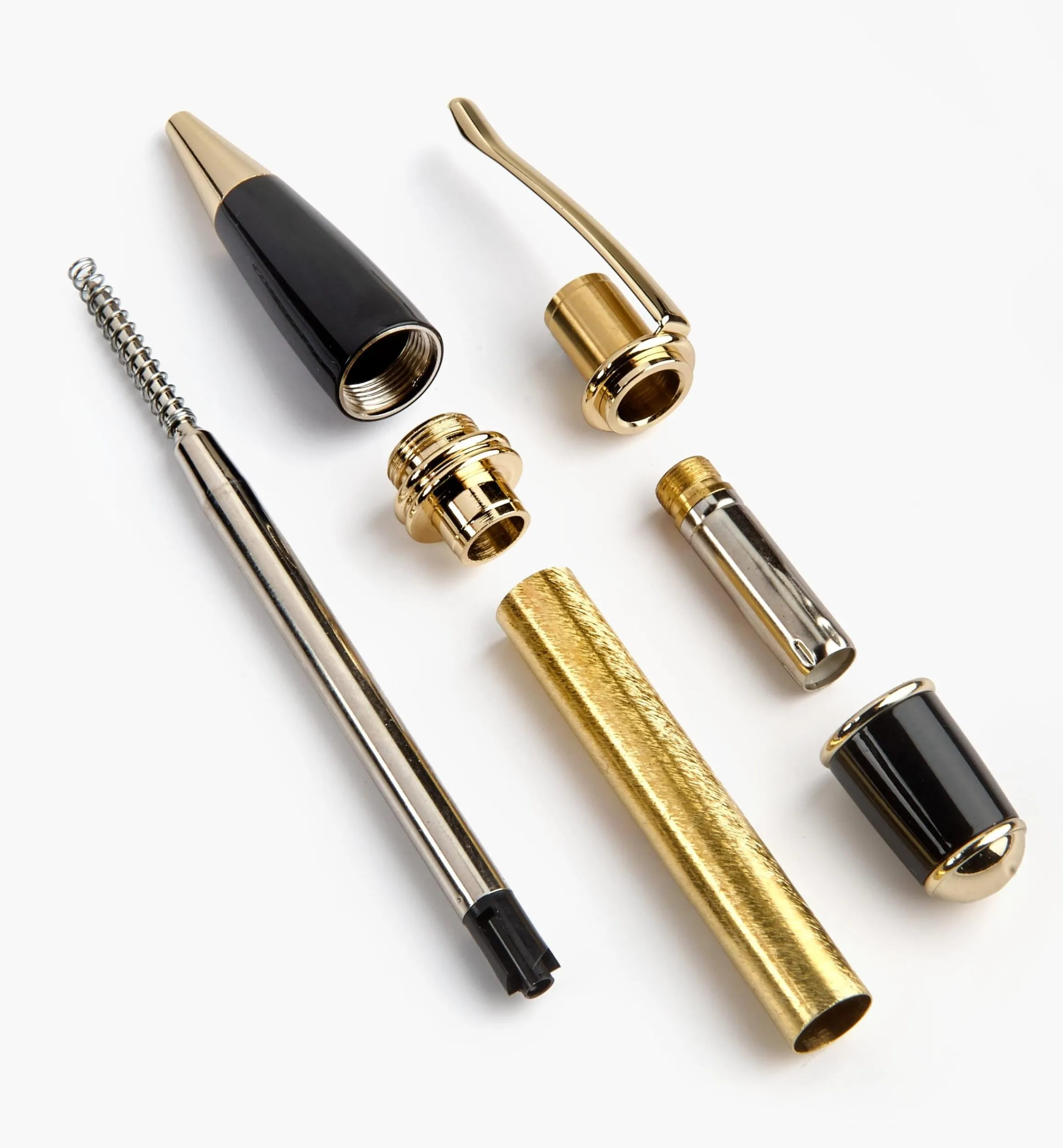 Lee Valley Project Supplies>Gatsby Grande Ballpoint Twist Pen Hardware
