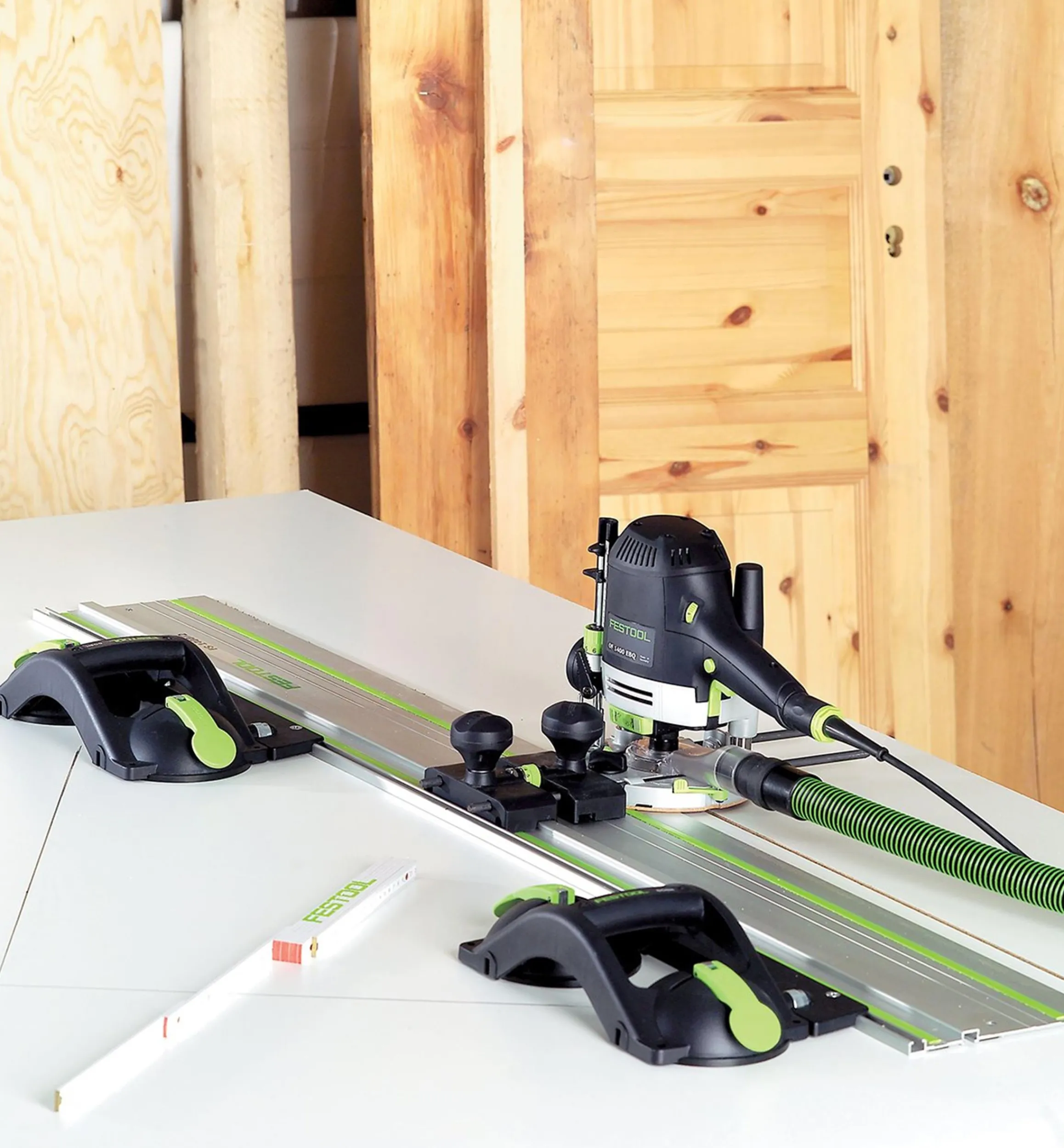 Lee Valley Hand Tools>Gecko Suction Clamp For Festool Guide Rail