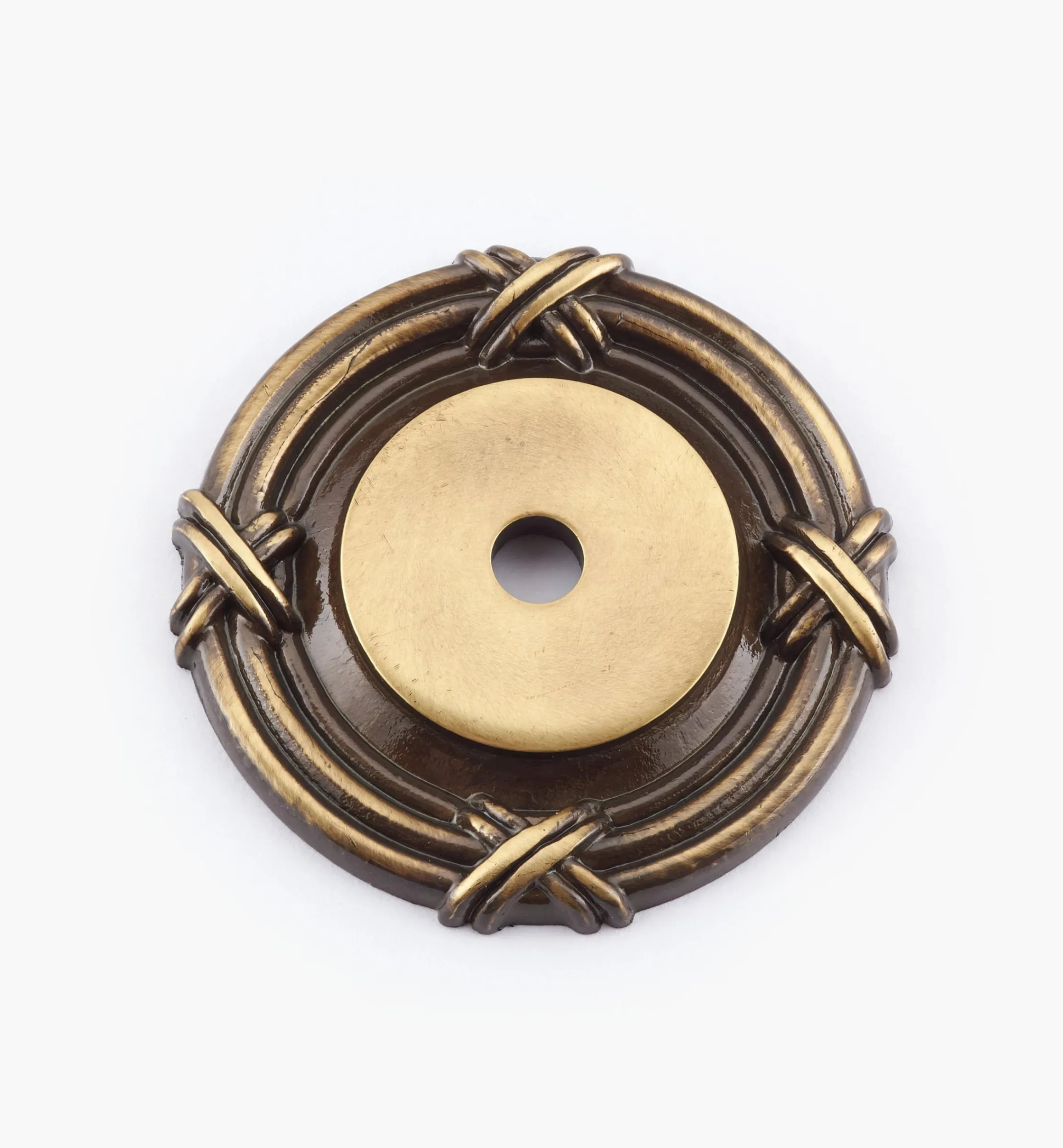 Lee Valley Escutcheons>Georgian Round Knob Escutcheon