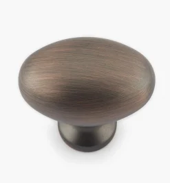 Lee Valley Knobs>Glacier Oval Knob