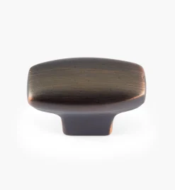 Lee Valley Knobs>Glacier Rectangular Knob