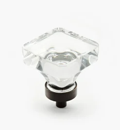 Lee Valley Knobs>Glacio Square Knob