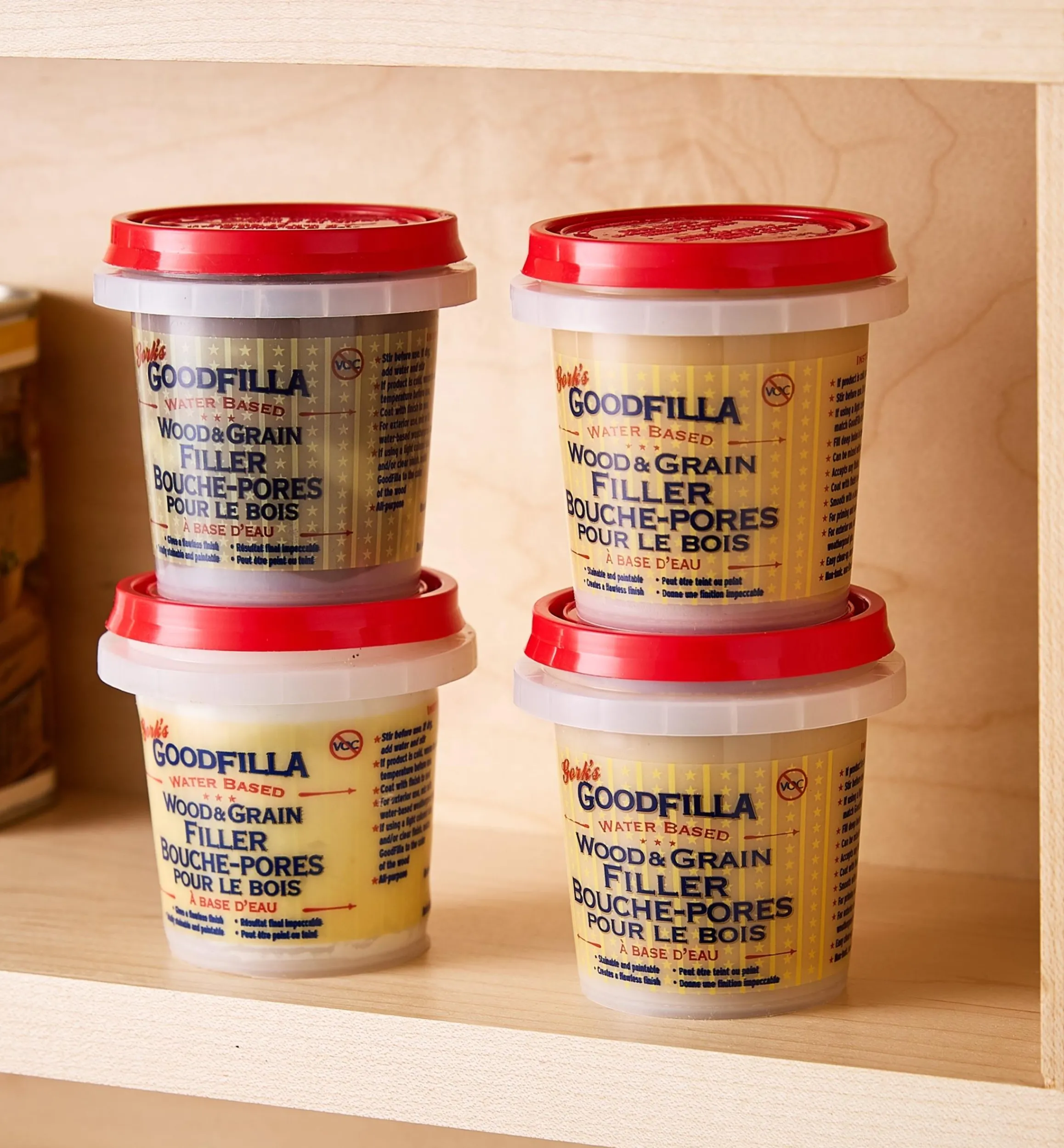 Lee Valley Supplies>GoodFilla Wood Filler