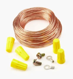 Lee Valley Workshop>Grounding Kit For Dust Collection Systems