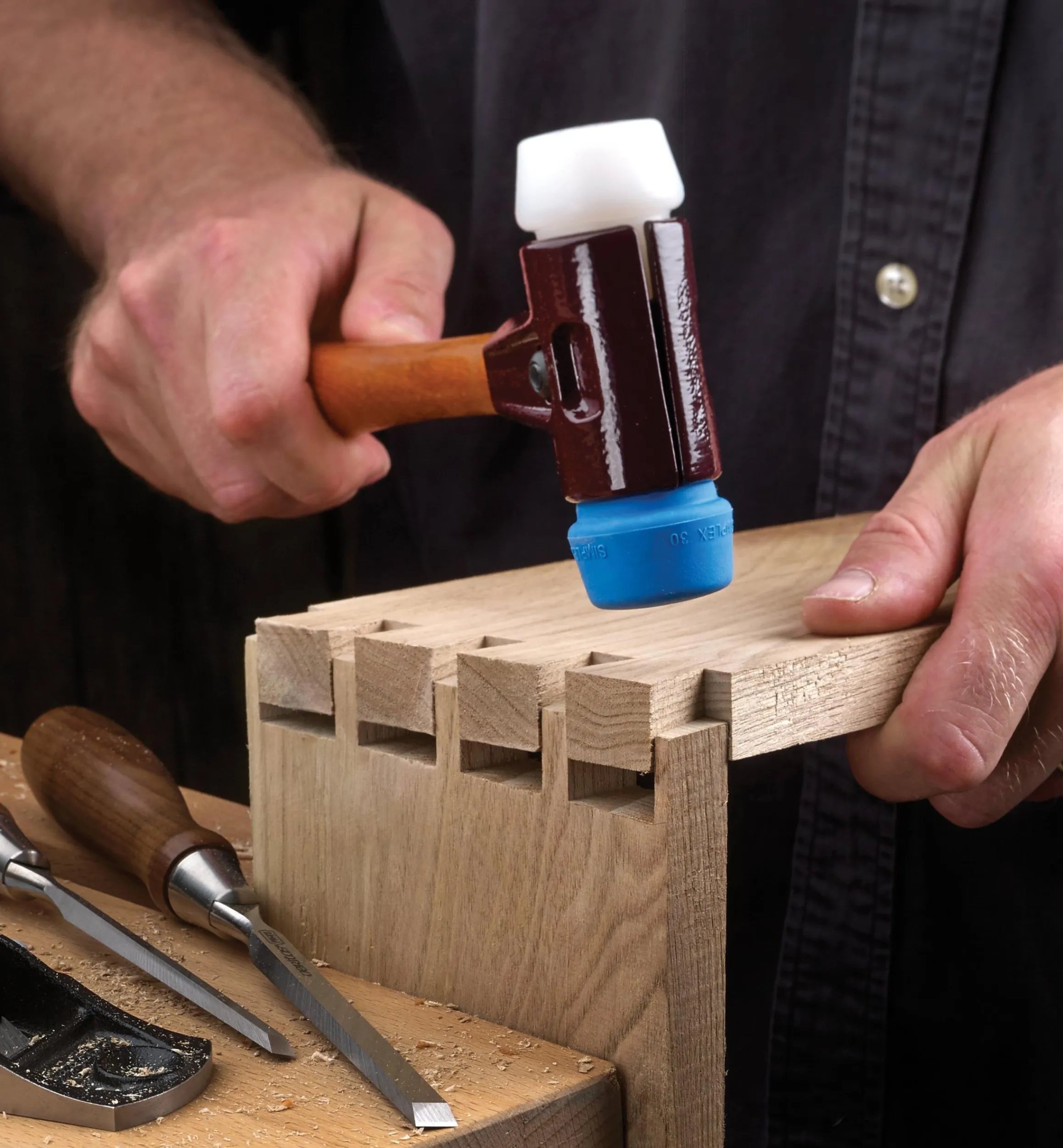 Lee Valley Hand Tools>Halder Simplex Replaceable-Face Mallet