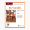 Lee Valley Plans>Harvest Table Plan