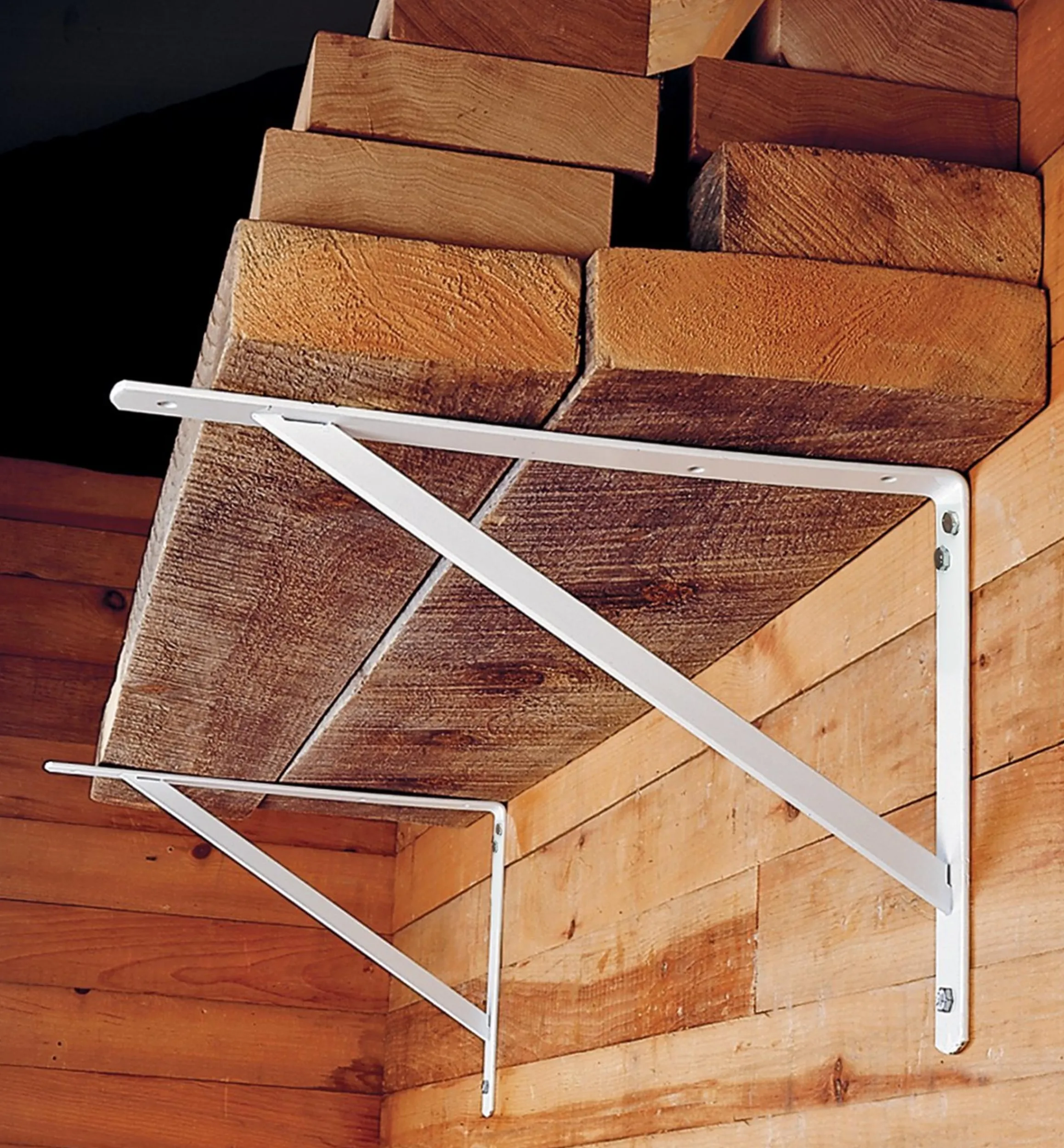Lee Valley Storage Organization>Heavy-Duty Shelf Brackets