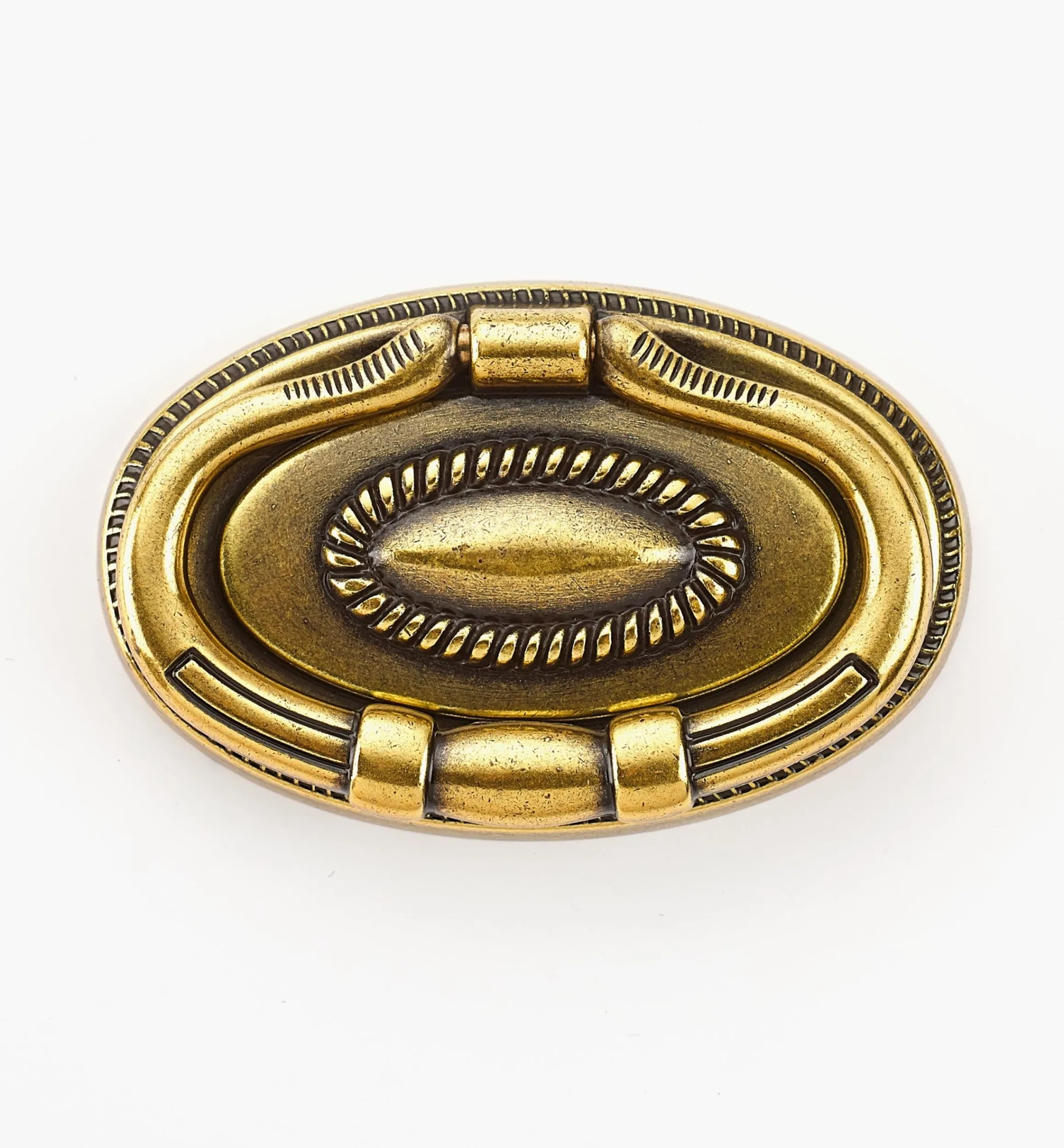 Lee Valley Pulls>Hepplewhite Oval Plate Pull