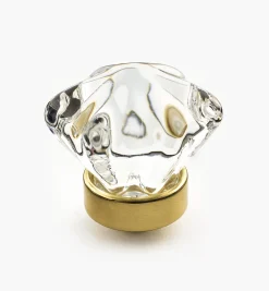 Lee Valley Knobs>Hexagonal Glass Knob