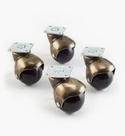 Lee Valley Casters & Wheels>Hooded Casters