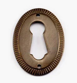 Lee Valley Escutcheons>Horton Vertical Flat Rope Escutcheon