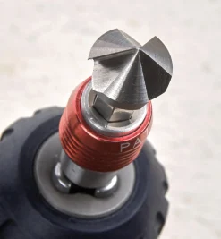 Lee Valley Power Tool Accessories>HSS Twist Bit & Countersink Set