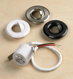 Lee Valley Lighting>Indoor/Outdoor Warm Or Natural White Mini Recessed LED Light Kits