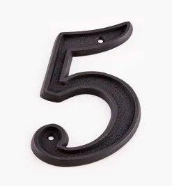 Lee Valley Architectural Hardware>Italic Cast Brass House Numbers