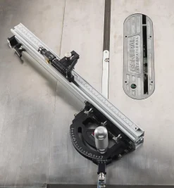 Lee Valley Power Tool Accessories>JessEm Mite-R-Excel II Miter Gauge With Micro-Adjuster