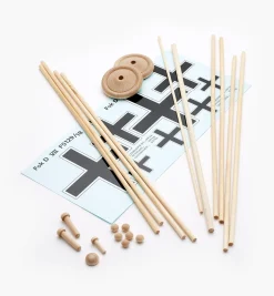 Lee Valley Supplies>Kit For Toy Bi-Wing Plane Plan