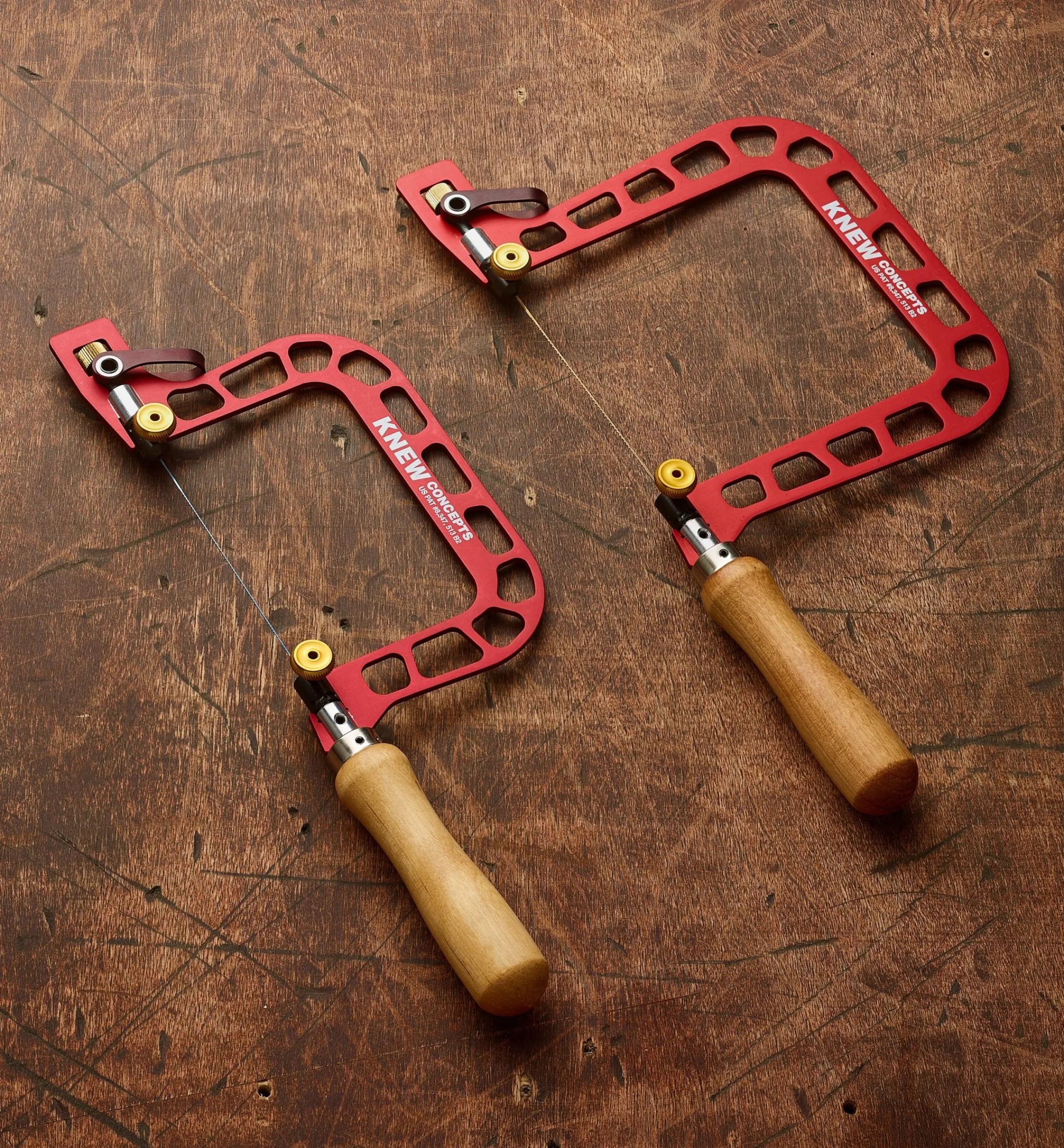 Lee Valley Saws>Knew Concepts Mk.III Aluminum Swivel Fret Saws