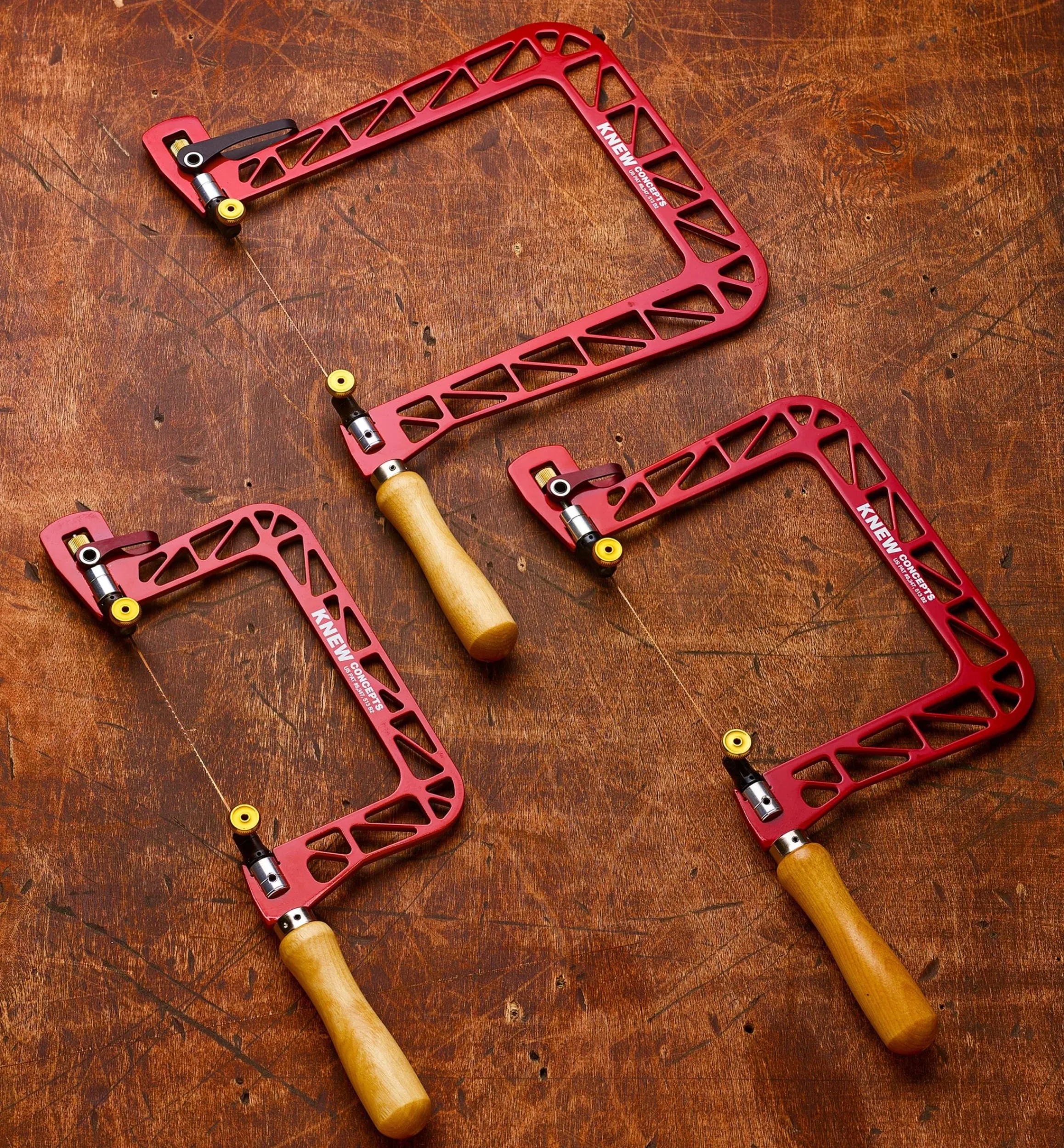 Lee Valley Saws>Knew Concepts Mk.IV Aluminum Swivel Fret Saws