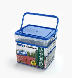 Lee Valley Screws>Kreg Coated Deck Screws