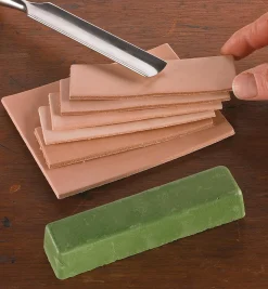 Lee Valley Sharpening>Leather Strop Pack