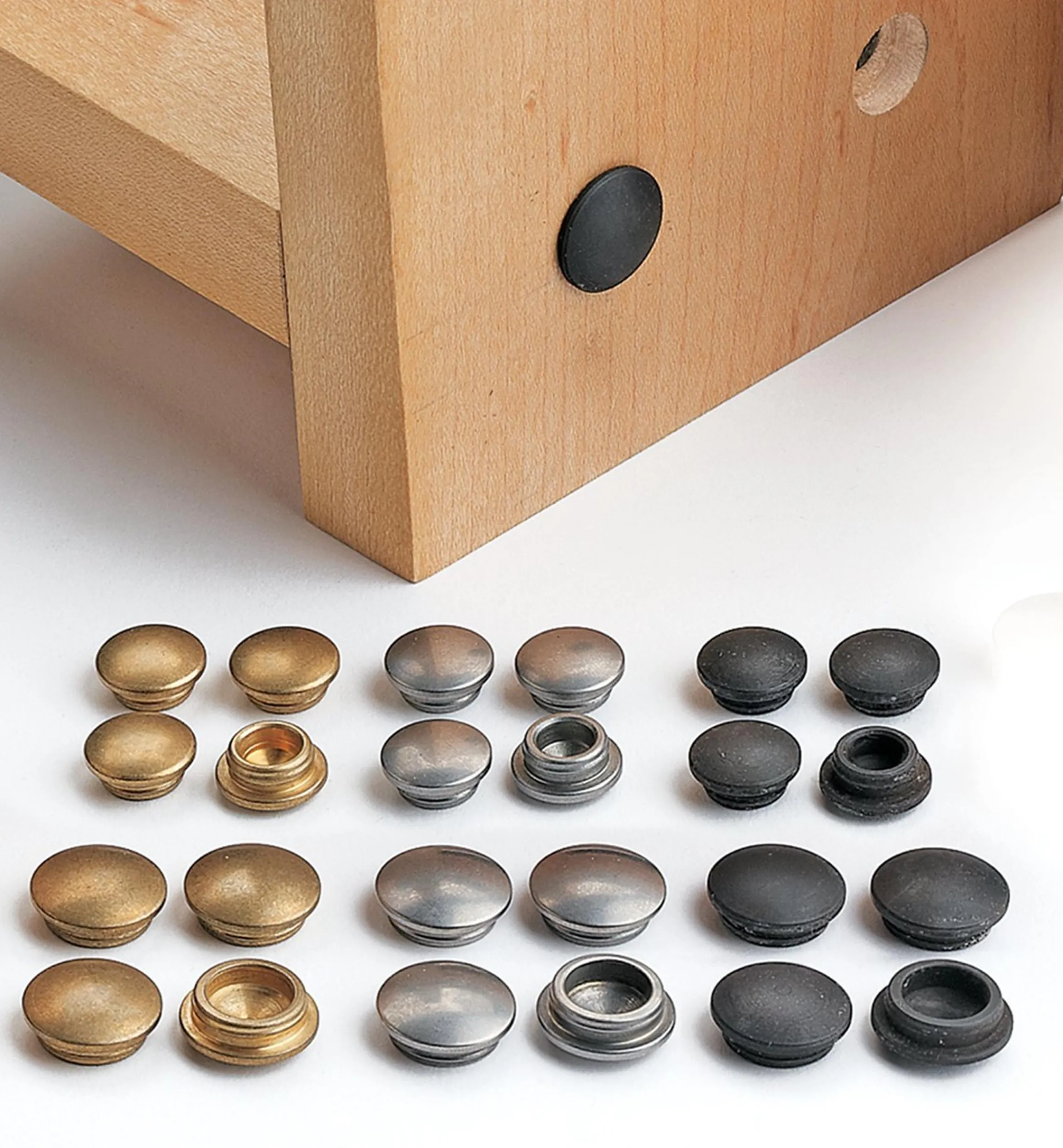 Lee Valley Fasteners>Decorative Hole Plugs