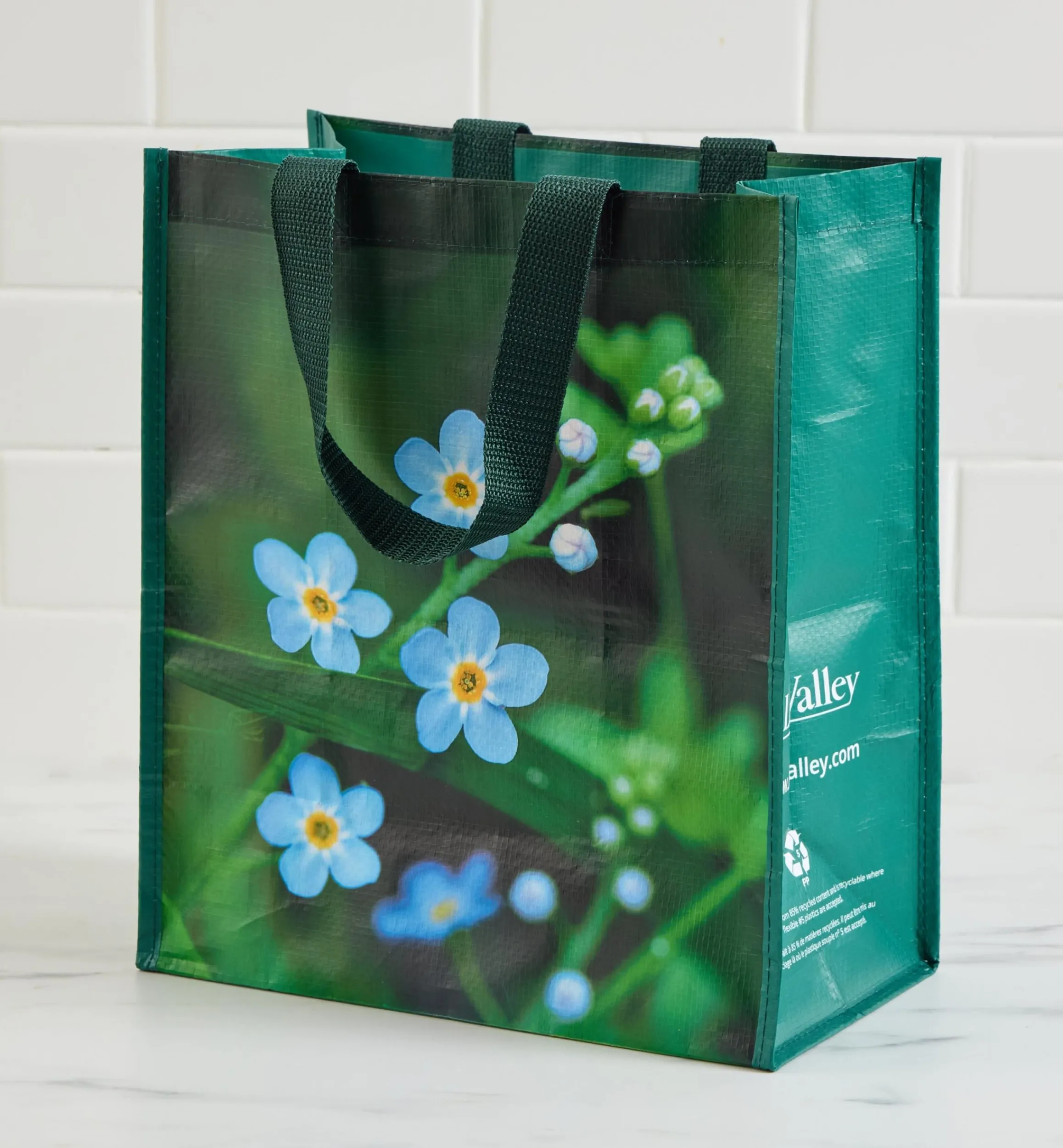 Lee Valley Personal Accessories>Garden-Print Shopping Bags