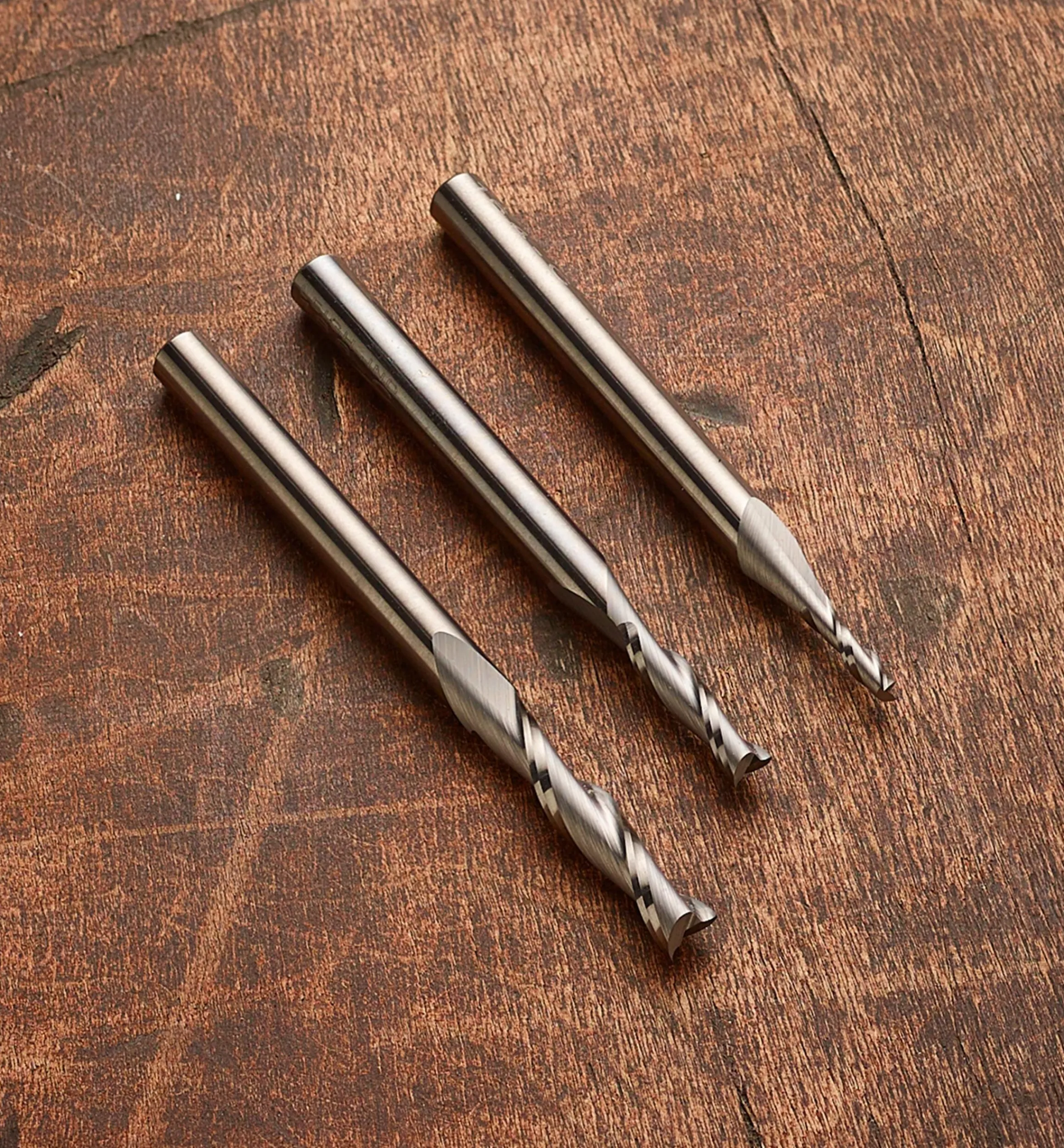 Lee Valley Power Tool Accessories>Leigh Solid Carbide Spiral Upcut Bits, 1/4" Shank