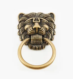 Lee Valley Pulls>Lion's Head Ring Pulls