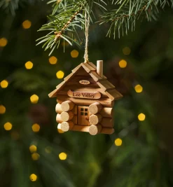 Lee Valley Décor>Log Cabin And Barn Ornament Kits